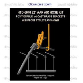 22” Brake Hose Set (4) – HIT-6040