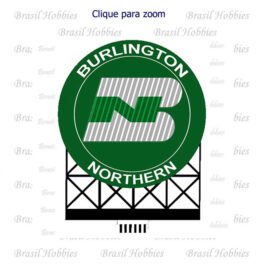 Luminoso Burlington Northern – Medidas: 95 L x 105 h mm – MIL-880701