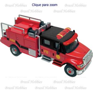 Caminhão de Bombeiros International 7600 com Cabine Extendida - WAL-11920