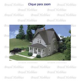 Kims Classic American Home – Kit para montar – Medidas: 160 x 80 x 115 mm –  ATL-713