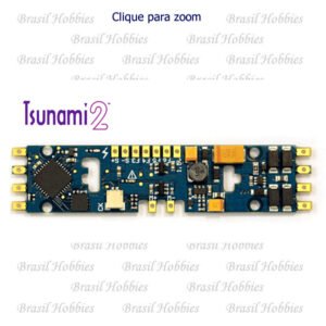 Decoder Soundtraxx Tsunami 2 Model PNP8 EMD Som, Luz e Movimento - Equipado com 8 funções de saida - SOU-885824
