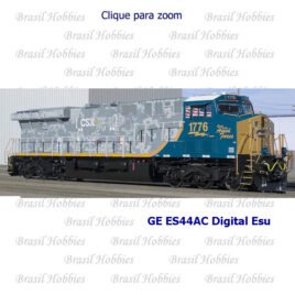 Locomotiva Scale Trains GE ES44AC com Som e DCC Esu CSX/Armed Forces #1776 – SXT-32398