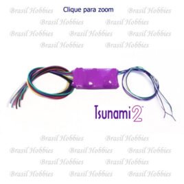 Decoder Soundtraxx Tsunami 2 Model TSU-2200 GE Diesel Models – 40 Efeitos de Sons – 2 amper Medidas: 35 x 18 x 6 mm – SOU-885006