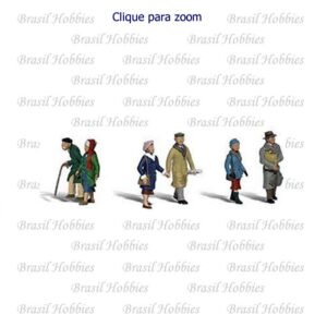 Figuras - Casais com Agasalhos - WOO-A1900