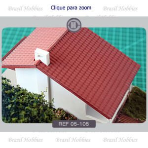 Telhado na Cor Branca para Pintar- HOL-05-105
