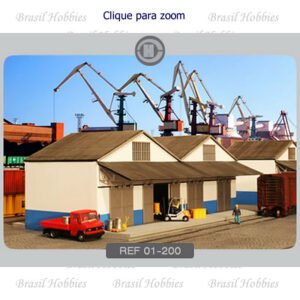 Armazem - Kit para Montar e Pintar - HOL-01-200