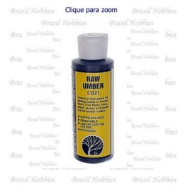 Pigmento Liquido Raw Umber (cor umbra) – Conteudo 118 ml – WOO-C1221