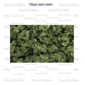 Bushes Clump-Foliage - Light Green - WOO-FC145