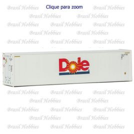 Container Walthers 40 Pés Hi-Cube Refrigerado Dole – WAL-8359