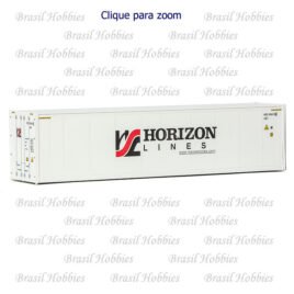 Container Walthers 40 Pés Hi-Cube Refrigerator Horizon Lines – WAL-8362