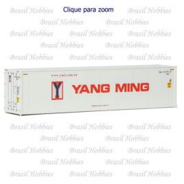 Container Walthers 40 Pés Hi-Cube Refrigerado Yang Ming – WAL-8363