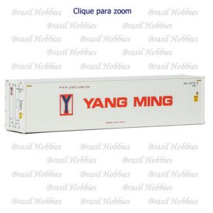 Container Walthers 40 Pés Hi-Cube Refrigerado Yang Ming - WAL-8363