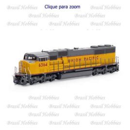 Locomotiva Athearn Genesis SD60M Union Pacific #6364 – c/ Som Tsunami2 e DCC de Fabrica Luzes de Led – ATH-G8525