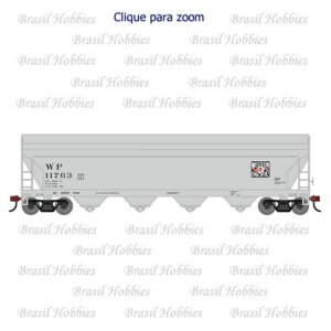 Vagão Roundhouse ACF 5250 Centerflow Hopper Western Pacific #11766 – RND-1212