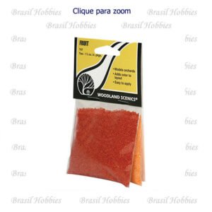 Frutas Maças e Laranjas - Pacotes com 2 cores Vermelho e Laranja - WOO-T47