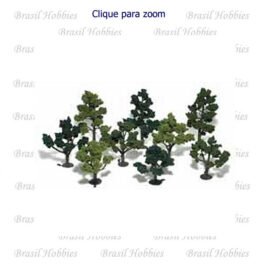 Kit de 14 arvores Deciduous 7,6  a 12,7 cm – WOO-TR1102