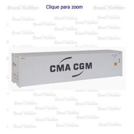 Container Walthers 40 Pés Refrigerado CMA-CGM – WAL-8357