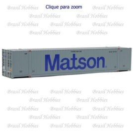 Container Walthers 53 Pés Matson – WAL-8516