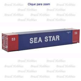 Container Walthers 53 Pés Sea Star – WAL-8517