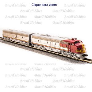 Escala N - Locomotiva EMD E9 AB Set, UP #84L/84A, Warbonnet Paragon3 Ambas com Som de DCC - BLI-3615-16