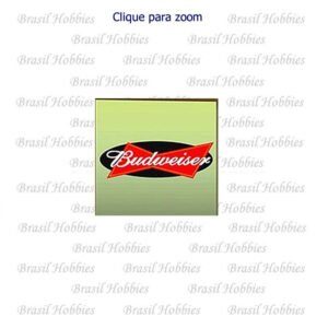 Luminoso Animado Budweiser- Medidas Imagem: 3x1cm - MIL-8815