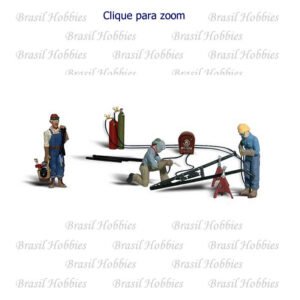 Escala N - Figuras - Trabalhadores das Ferrovia