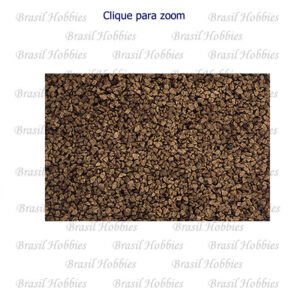 Brita para Cobertura de Dormentes Textura Fina Cor Marron - Saquinhos de 270 g - WOO-B72
