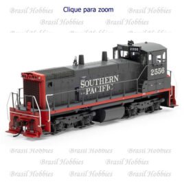 Locomotiva Athearn SW1500 Southern Pacific #2556 com DCC e Som Econami – ATH-29768