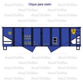 Vagão Accurail 55 Ton USRA Twin Hopper Delaware & Hudson #2589  – ACU-2589