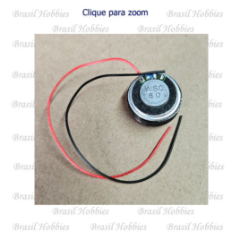 Alto Falante redondo com baffle 8 Ohms Medindo 18 mm – BRA-220