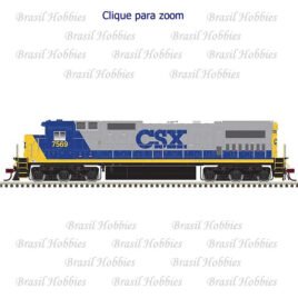 Locomotiva Atlas Dash 8-40C CSX  #7574  com DCC e Som Esu LokSound – ATL-10004207