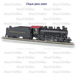 Locomotiva Bachmann a Vapor Prairie 2-6-2 com Tender Pennsylvania #2765 com Fumaça Analógica – BAC-51528