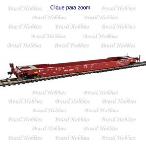Vagão Walthers Proto Gunderson Rebuilt A-P 53' Well Car St. Mary's Railway West #210252 - WAL-109041