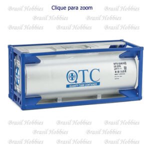 Container Tanque Walthers 20 Pés Santa Fe – Kit para Montar – WAL-8107