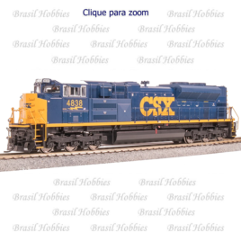 Locomotiva Broadway EMD SD70ACe CSX – Som, DCC e Fumaça – Paragon4 #4838 – BLI-8676