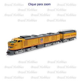 Locomotiva Athearn Genesis Gas Turbine & Tender Union Pacific com DCC e Som Tsunami 2 – ATHG-41245