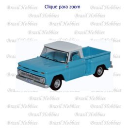 1965 Chevrolet Stepside Pickup Côr Azul Claro/ Branco – OXF-87CP65001