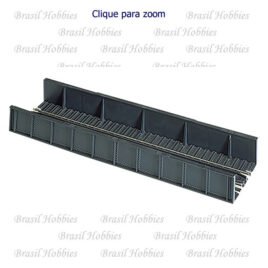 Ponte Plate Girder Bridge – Comprimento 228 mm – Trilhos Code 100 – ATL-885