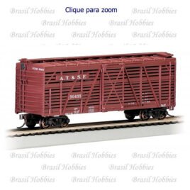 Vagão Bachmann 40´ Stock Car (Boiadeiro) Santa Fé – #94135 – BAC-18502