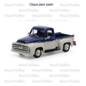 1955 Ford F-100 Pickup, Blue/Light Grey – ATH-26466