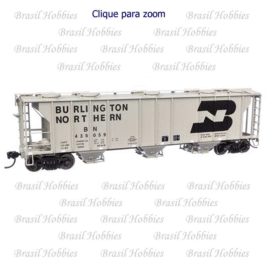 Vagão Walthers 50′ PS-2 Covered Hopper Burlington Northern #435096 – WAL-7043