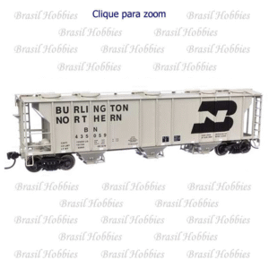 Vagão Walthers 50' PS-2 Covered Hopper Burlington Northern #435096 - WAL-7043