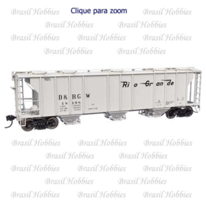 Vagão Walthers 50' PS-2 Covered Hopper Rio Grande #18198 - WAL-7053