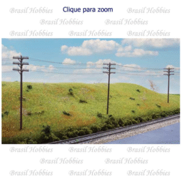 Kit com 10 Postes para Montar – WAL-4185