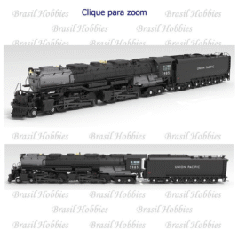 Locomotiva Broadway 4-6-6-4 Challenger #3817 – Com Som, DCC e Fumaça Paragon 4 – BLI-9901
