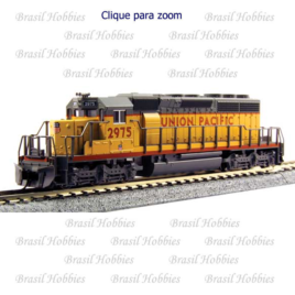Escala N – Locomotiva Kato EMD SD40-2 Union Pacific com DCC #3214 – KAT-1764828DCC