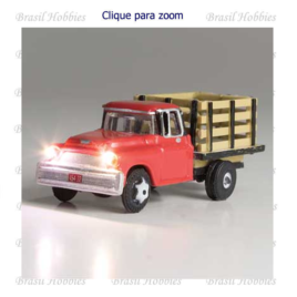 Escala N – Caminhonete Rural Anos 50 com Leds nos Faróis – WOO-JP5615