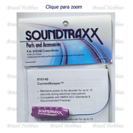 CurrentKeeper SoundTraxx – Módulo de Energia para Locomotivas DCC – SOU-810140