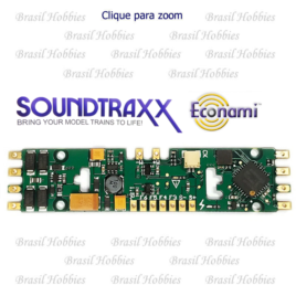 Decoder Soundtraxx Econami Diesel com 6 Funções – SOU-882004