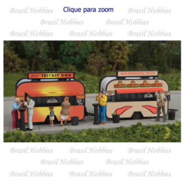 Trailers de Tacos e BBQ – Kit para Montar – WAL-2904
